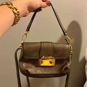 Bronze Michael Kors Shoulder/Crossbody Bag